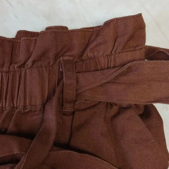 Becca Tilley x Bar III Paperbag Waist Cotton Pants - Picture 10 of 10